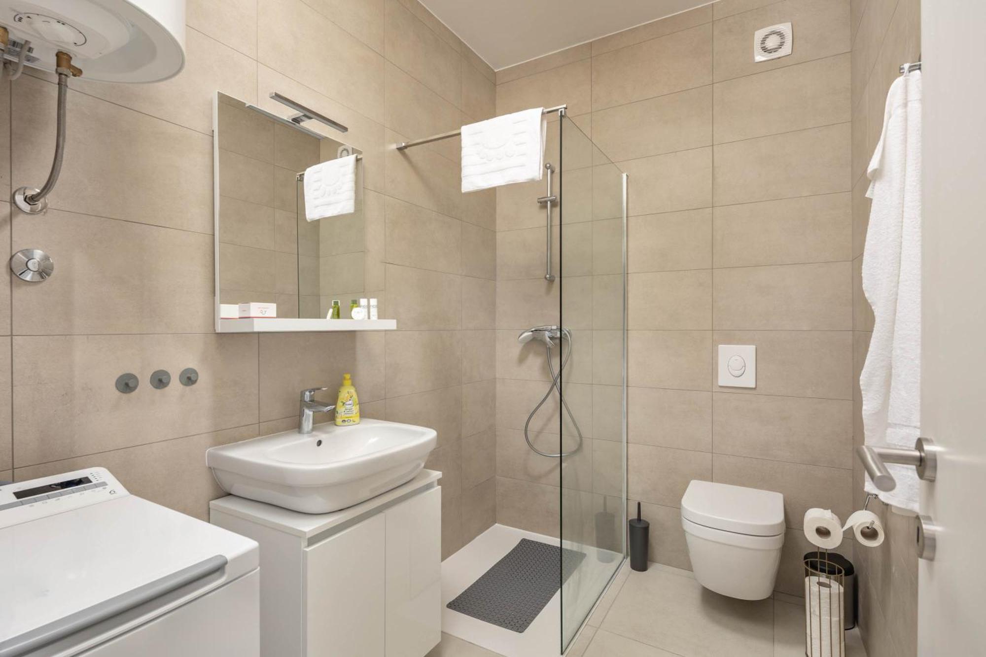 Seafront Villa Andrijana - Happy Rentals Plomin Exterior photo